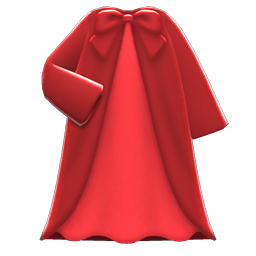 Animal Crossing Items Mage's Robe Red