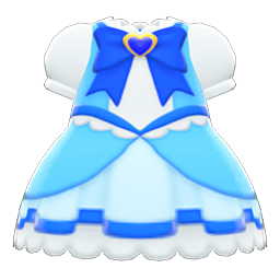 Animal Crossing Items Magical Dress Blue