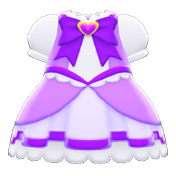 Animal Crossing Items Magical Dress Purple