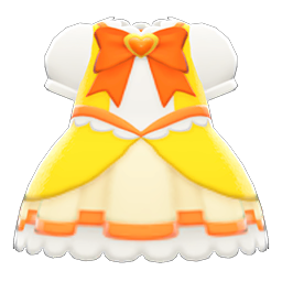 Animal Crossing Items Magical Dress Yellow