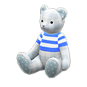 Animal Crossing Items Mama Bear Checkered / Blue stripes