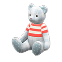 Animal Crossing Items Mama Bear Checkered / Red stripes