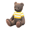 Animal Crossing Items Mama Bear Choco / Yellow stripes