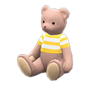 Animal Crossing Items Mama Bear Cream / Yellow stripes