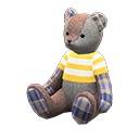 Animal Crossing Items Mama Bear Tweed / Yellow stripes