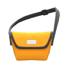 Animal Crossing Items Messenger Bag Orange