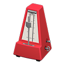 Animal Crossing Items Metronome Red