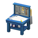 Animal Crossing Items Mini DIY Workbench Blue