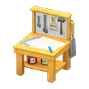 Animal Crossing Items Mini DIY Workbench Yellow