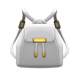 Animal Crossing Items Mini Pleather Bag White