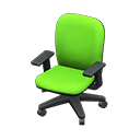 Animal Crossing Items Modern Office Chair Green