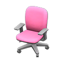 Animal Crossing Items Modern Office Chair Pink