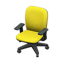 Animal Crossing Items Modern Office Chair Yellow