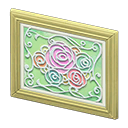 Animal Crossing Items Mom's Art Sweet Roses