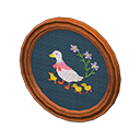 Animal Crossing Items Mom's Embroidery Bird