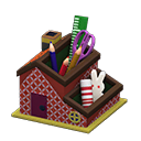 Mom's Pen Stand Brick house