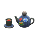 Animal Crossing Items Mom's Tea Cozy Blue & gray