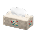 Animal Crossing Items Mom's Tissue Box Flowers