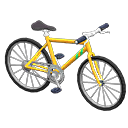 Animal Crossing Items Mountain Bike Yellow