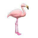 Animal Crossing Items Mr. Flamingo White