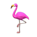 Animal Crossing Items Mrs. Flamingo Natural