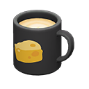Animal Crossing Items Mug Black / Cheese