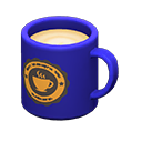 Animal Crossing Items Mug Blue / Round logo