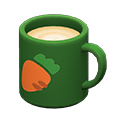 Animal Crossing Items Mug Green / Carrot