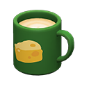Animal Crossing Items Mug Green / Cheese