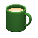 Animal Crossing Items Mug Green / Plain
