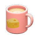Animal Crossing Items Mug Pink / Cheese