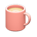 Animal Crossing Items Mug Pink / Plain