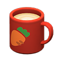 Animal Crossing Items Mug Red / Carrot