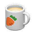 Animal Crossing Items Mug White / Carrot
