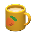 Animal Crossing Items Mug Yellow / Carrot