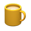 Animal Crossing Items Mug Yellow / Plain