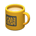 Animal Crossing Items Mug Yellow / Square logo