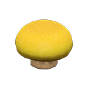 Animal Crossing Items Mush Low Stool Yellow mushroom