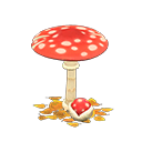 Animal Crossing Items Mush Parasol Red mushroom