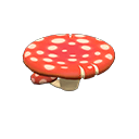 Animal Crossing Items Mush Table Red mushroom