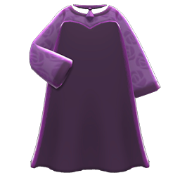 Animal Crossing Items Mysterious Dress Purple