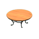 Animal Crossing Items Natural Garden Table Oak