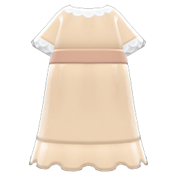 Animal Crossing Items Nightgown Beige