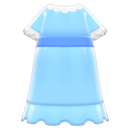 Animal Crossing Items Nightgown Blue