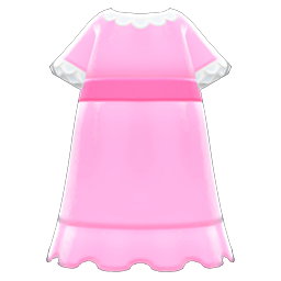 Animal Crossing Items Nightgown Pink