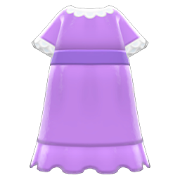 Animal Crossing Items Nightgown Purple