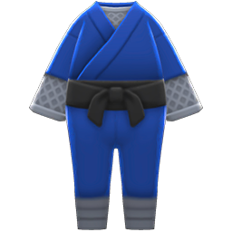 Animal Crossing Items Ninja Costume Dark blue