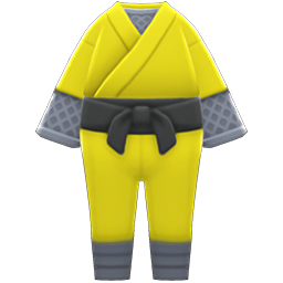 Animal Crossing Items Ninja Costume Yellow