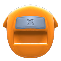 Animal Crossing Items Ninja Hood Orange