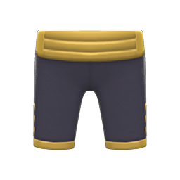 Animal Crossing Items Noble Pants Black